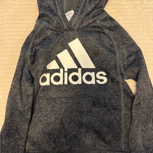 Adidas Black and White Sweatshirt